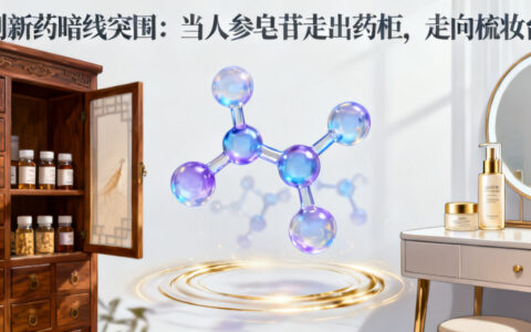 创新药的暗线突围：当人参皂苷走出药柜，奔赴梳妆台