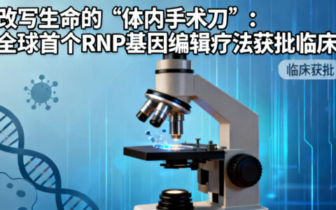 改写生命的“体内手术刀”——全球首个RNP基因编辑疗法获批临床