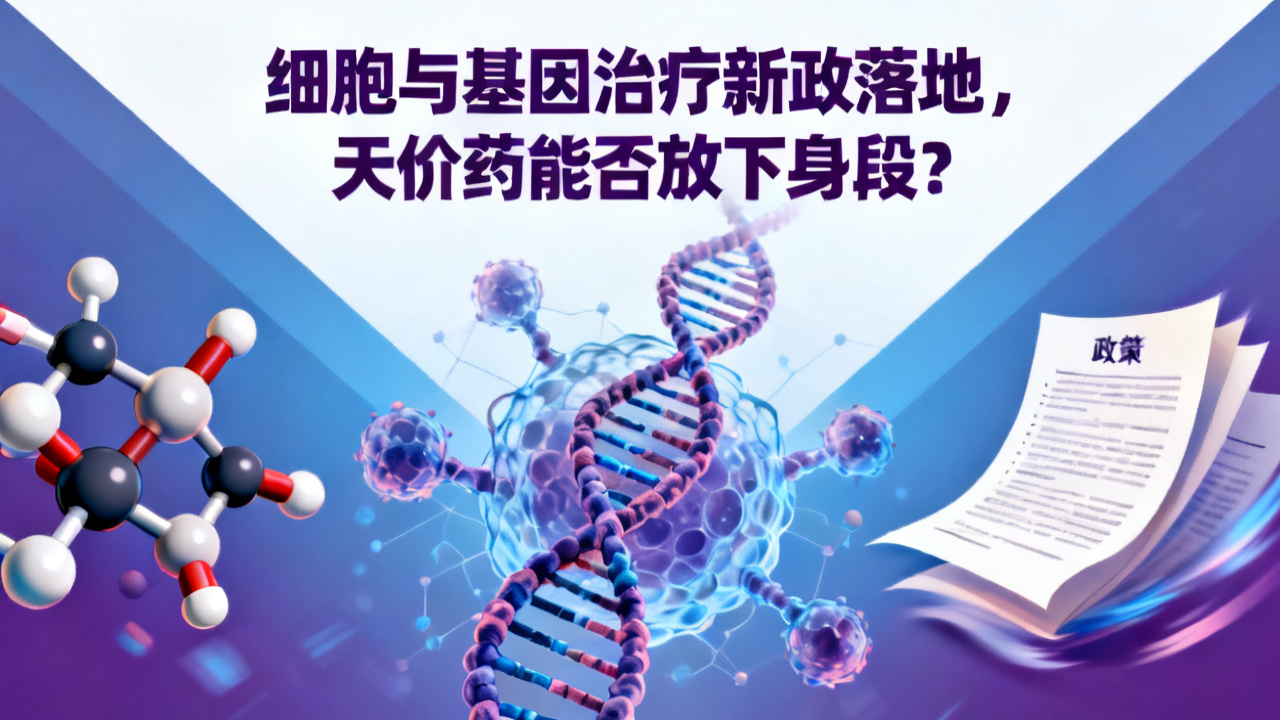 细胞基因疗法新政落地,天价药能否放下身段