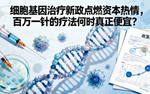 细胞基因治疗新政点燃资本热情，百万一针的疗法何时真正便宜？