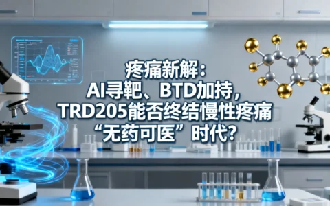 疼痛新解：AI寻靶、BTD加持，TRD205能否终结慢性疼痛的“无药可医”时代？