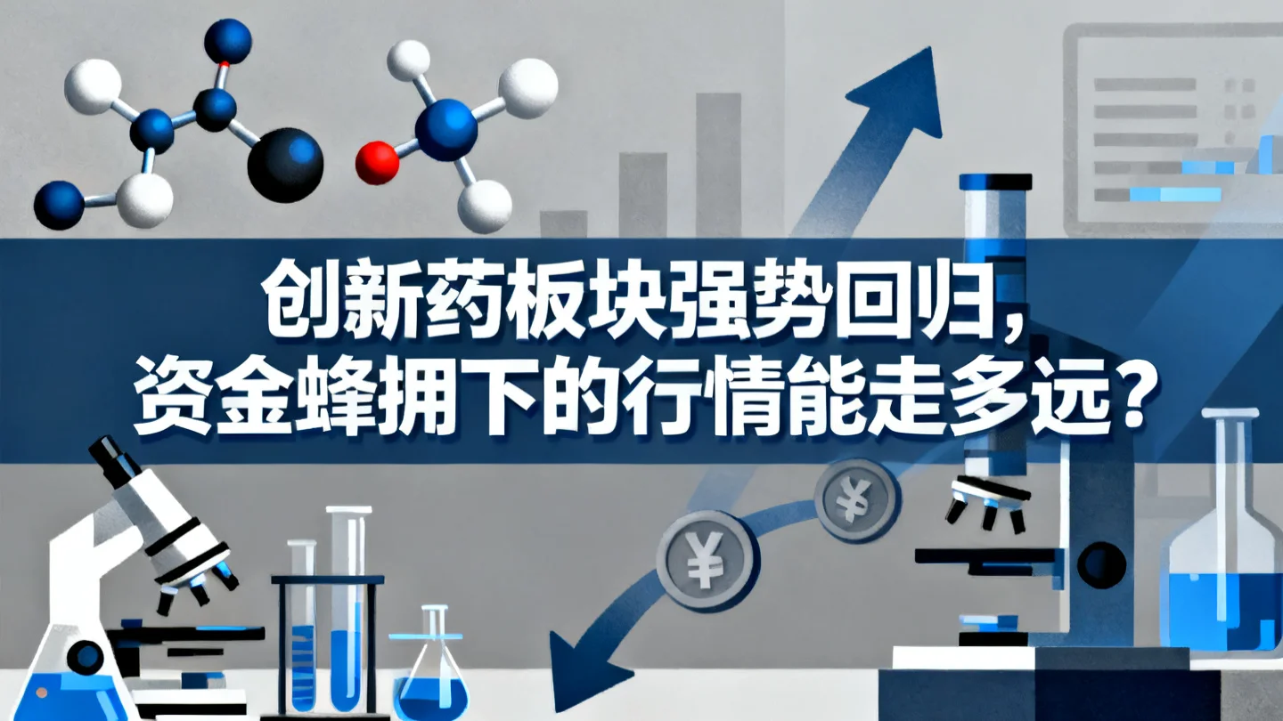 创新药板块强势回归,资金蜂拥下的行情究竟能走多远?