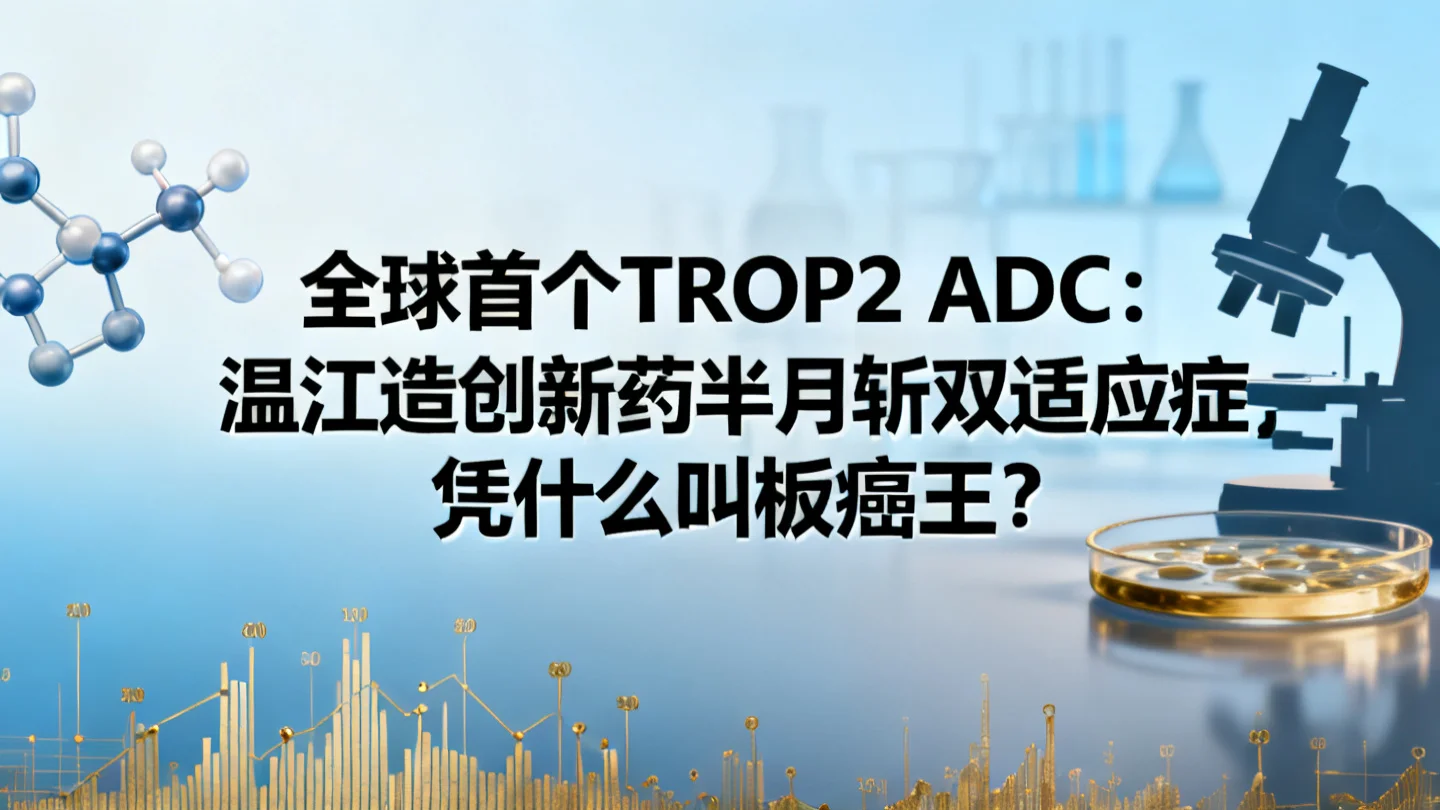 全球首个!“温江造”创新药半月斩双适应症,凭什么叫板癌王?