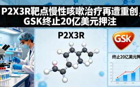 P2X3R靶点慢性咳嗽治疗再遭重创，GSK终止20亿美元押注
