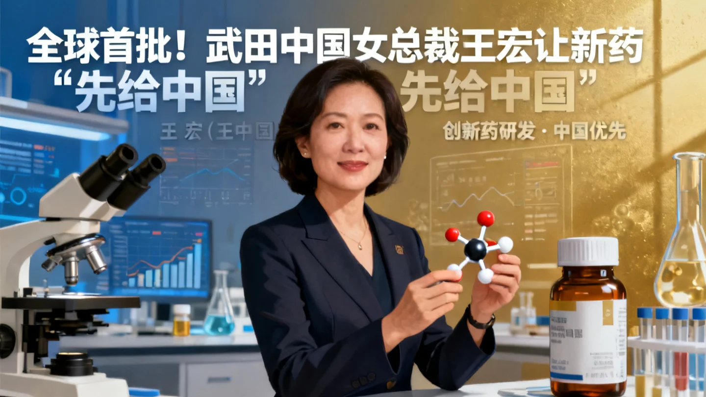 全球首批！这位武田中国女总裁，让新药“先给中国”