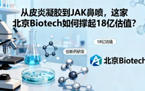 从皮炎凝胶到JAK鼻喷，这家北京Biotech何以撑起18亿估值？