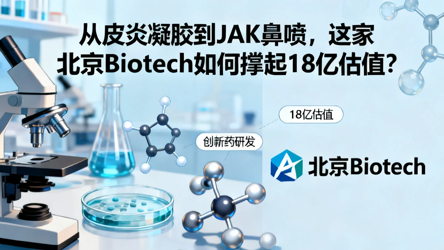 从皮炎凝胶到JAK鼻喷,这家北京Biotech何以撑起18亿估值?