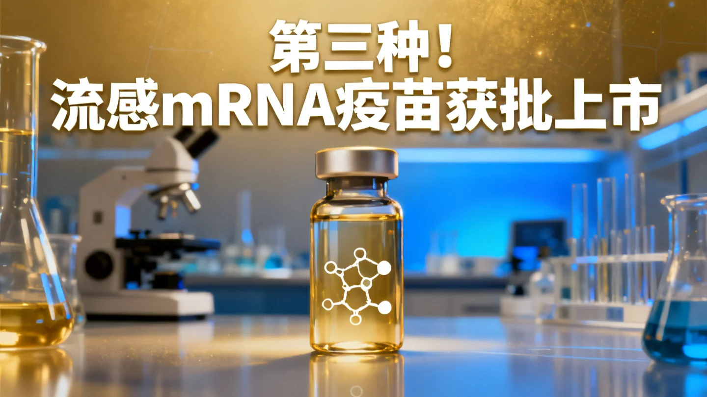 第三种！流感mRNA疫苗上市
