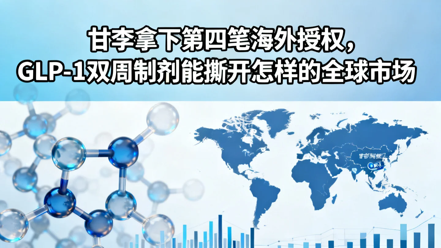 甘李拿下第四笔海外授权，GLP-1双周制剂能撕开怎样的全球市场