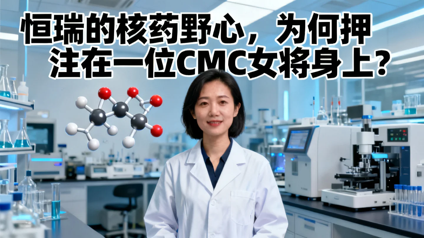 恒瑞的核药野心,为何押注一位CMC女将?