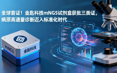 全球首证！金匙科技mNGS试剂盒获三类证，高通量病原诊断迈入标准化时代