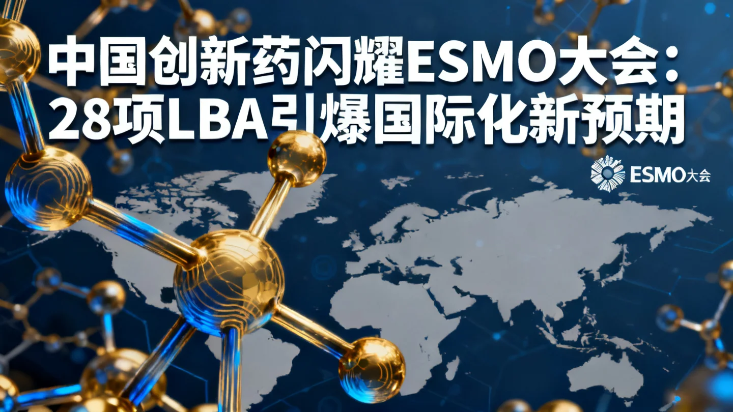 中国创新药闪耀ESMO大会：28项LBA引爆国际化预期