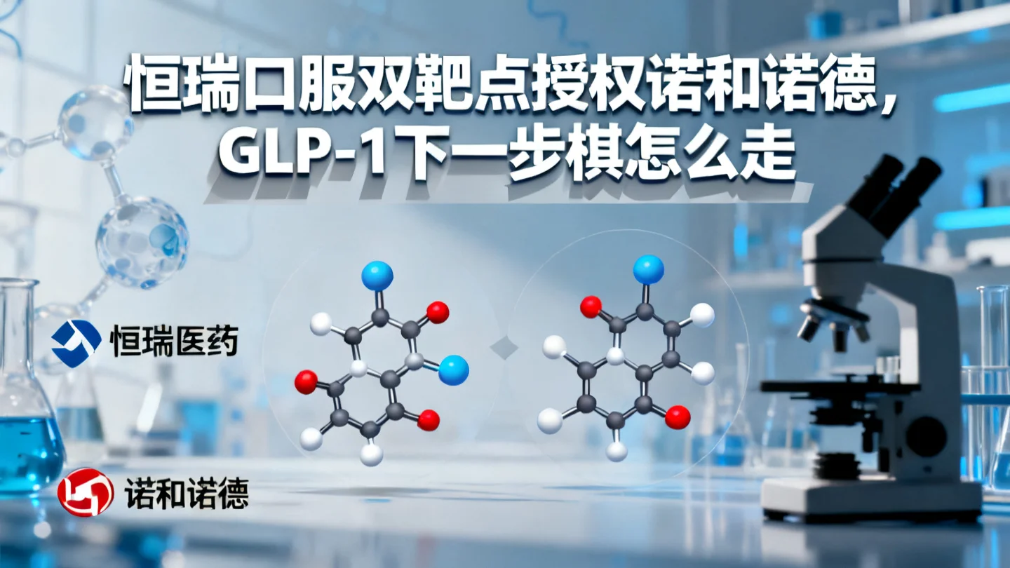 恒瑞把口服双靶点交给诺和诺德,GLP-1的下一步棋怎么走