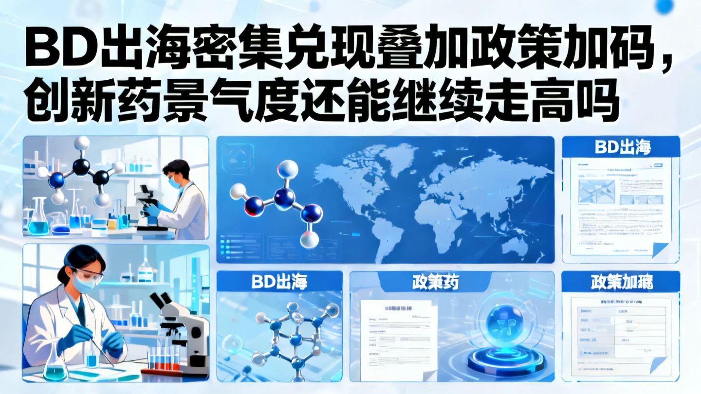 BD出海密集兑现叠加政策加码，创新药景气度还能走高吗