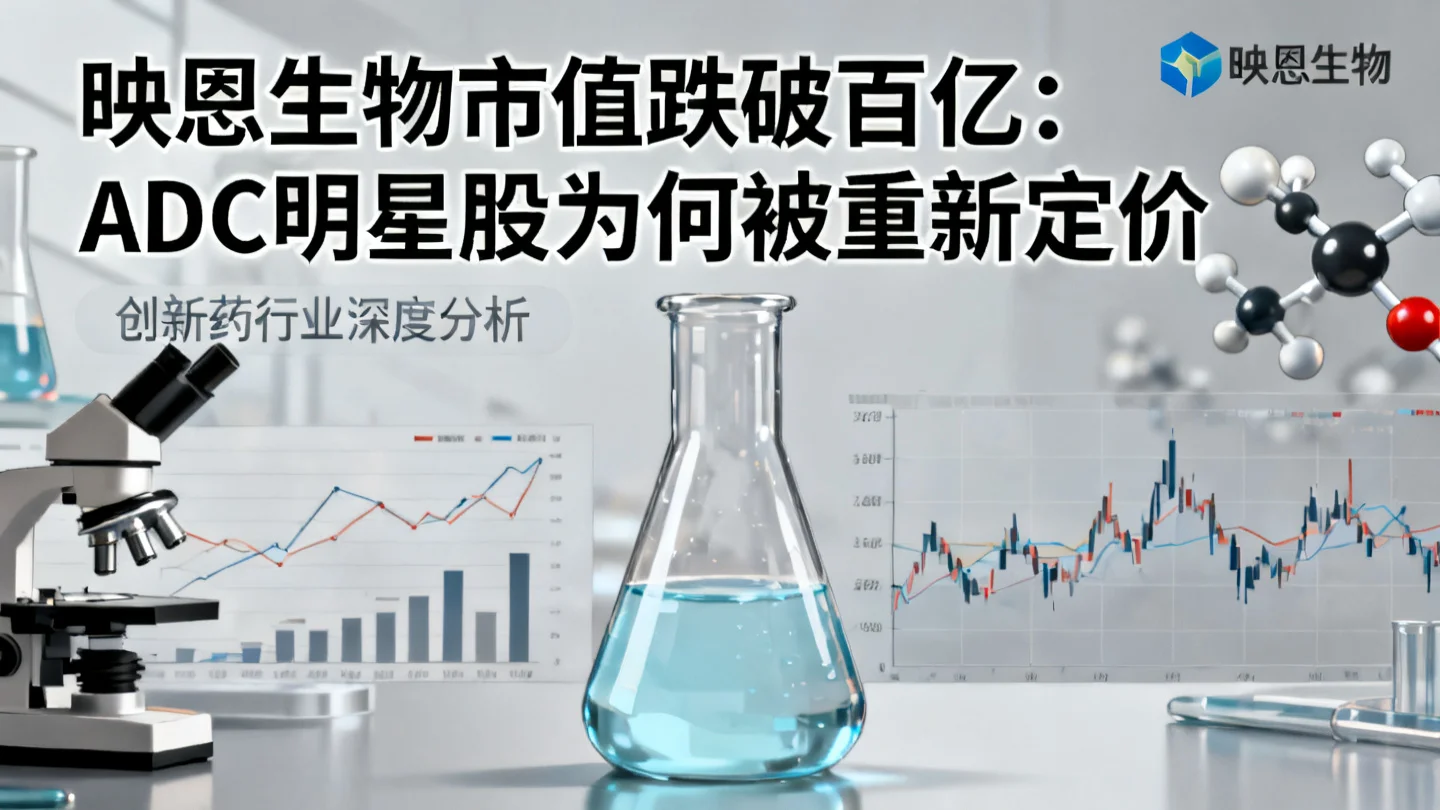 映恩生物市值跌破百亿,ADC明星股为何被重新定价